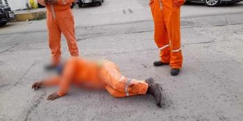 Transporte de personal atropella a obrero en Paraíso mientras se desplazaba en su motocicleta