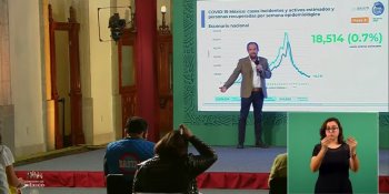México entra en una meseta de contagios por COVID-19; hay 228 mil 838 defunciones acumuladas