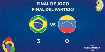 ¡Arranca la Copa América! Brasil vence a Venezuela y Colombia a Ecuador