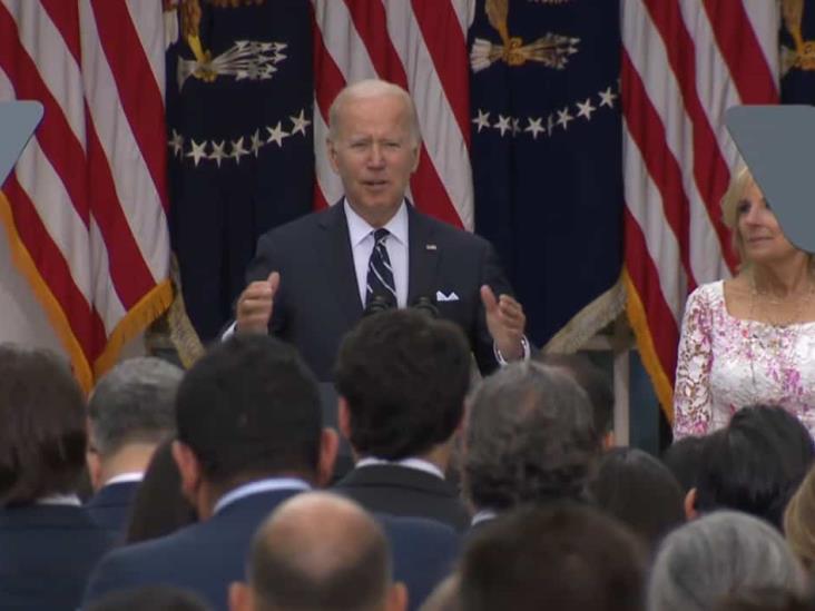 México no es nuestro patio trasero, es el delantero: Joe Biden México no es nuestro patio trasero, es el delantero: Joe Biden