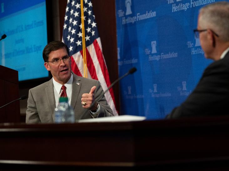 Revela exministro de Defensa que Trump propuso lanzar misiles contra México Revela exministro de Defensa que Trump propuso lanzar misiles contra México