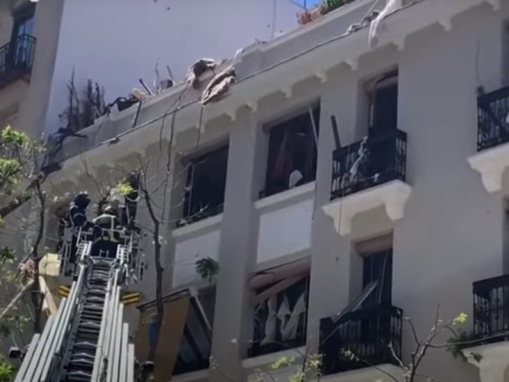 Explosión en edificio de Madrid deja dos muertos y 18 heridos Explosión en edificio de Madrid deja dos muertos y 18 heridos