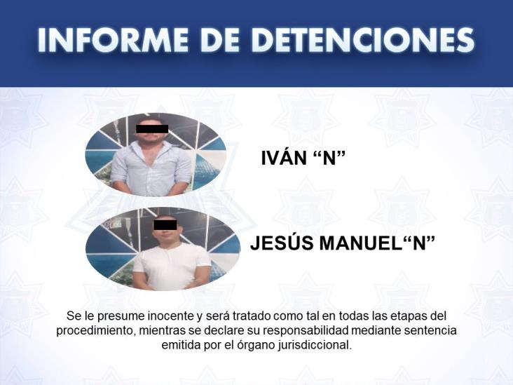 Detiene SSPC a 5 en el municipio de Centro por diversos delitos Detiene SSPC a 5 en el municipio de Centro por diversos delitos