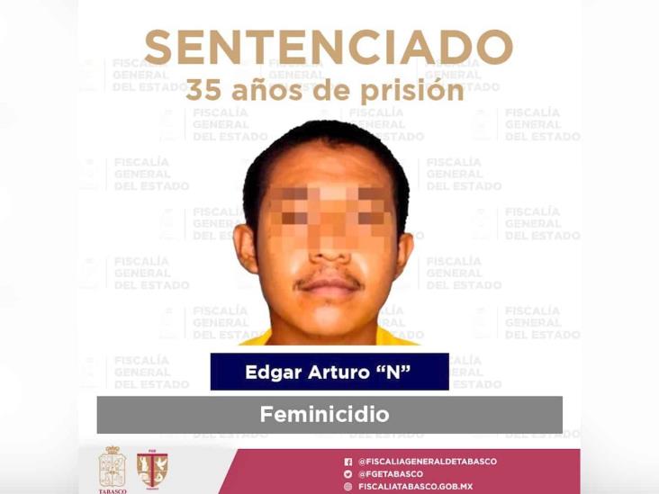 Sentencian a 35 años de prisión a feminicida en Tenosique Sentencian a 35 años de prisión a feminicida en Tenosique