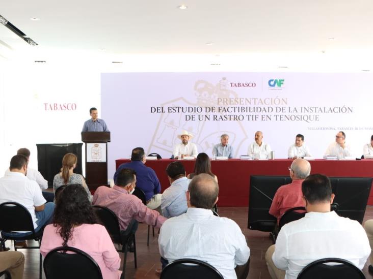 Presentan proyecto de factibilidad para nuevo rastro TIF en Tenosique Presentan proyecto de factibilidad para nuevo rastro TIF en Tenosique