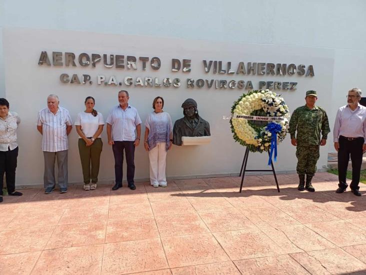 Conmemoran aniversario luctuoso del capitán Carlos Rovirosa Pérez Conmemoran aniversario luctuoso del capitán Carlos Rovirosa Pérez
