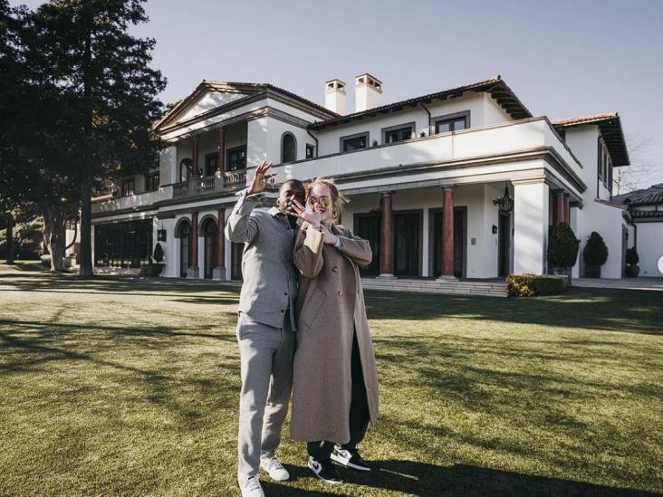 Adele y su novio se mudan a la mansión que fue de Sylvester Stallone Adele y su novio se mudan a la mansión que fue de Sylvester Stallone