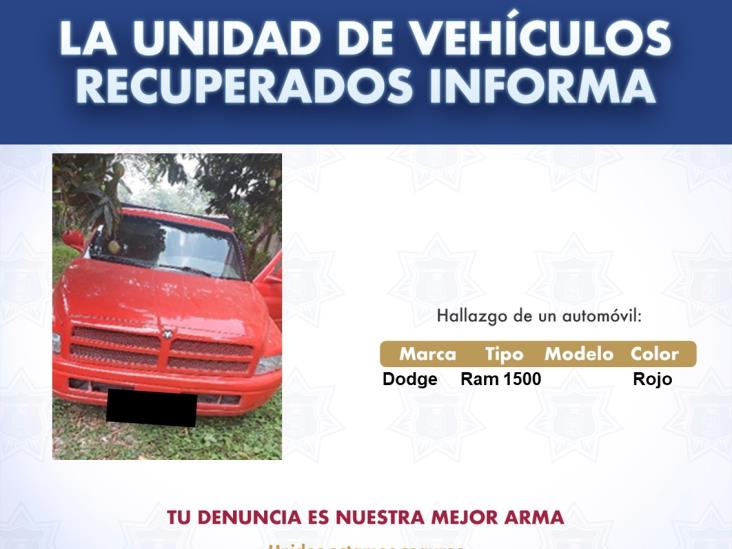 Policías recuperan en Centro vehículo con reporte de robo Policías recuperan en Centro vehículo con reporte de robo