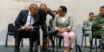 Secretarios de Gobernación, Seguridad y Marina atienden tema durante ´La Mañanera´